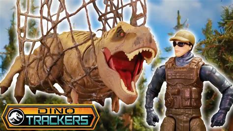 Murphy Captures the T. rex! 🦖 | Jurassic World Dino Trackers - YouTube