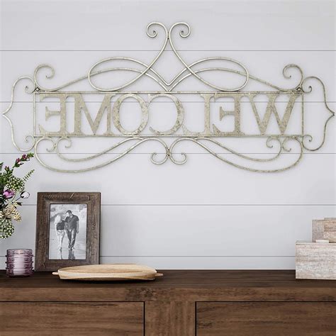 20 Best Collection of In-a-word "welcome" Wall Decor