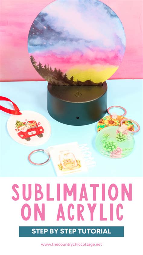 Sublimation on Acrylic: Your Ultimate Guide - Angie Holden The Country ...