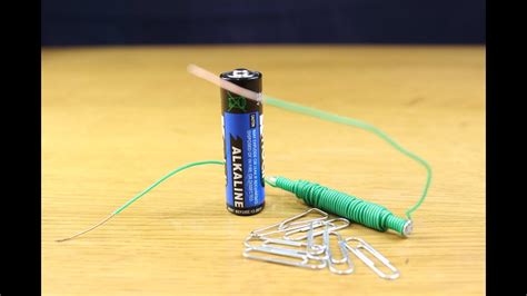 Electric Magnet | How To Make at Home Easy - YouTube