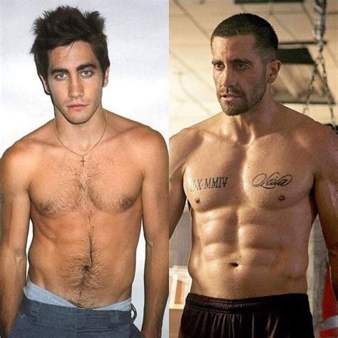 13 Extreme Celebrity Fitness Transformations | Celebrity workout, Jake ...