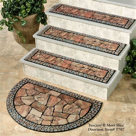 Tuscany II Moss Outdoor Stair Treads