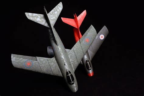 MiG-15 54.5" Metallic Silver 3d Printed RC Plane 3dLabPrint Model ...