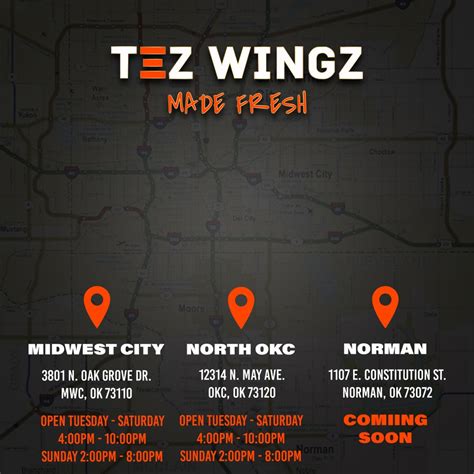 Menu — Tez Wingz