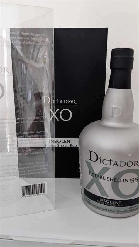 Dictador - XO Insolent Solera Method - 0.7 Ltr - Catawiki