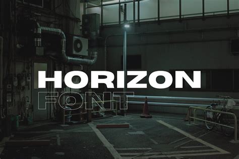 Horizon Font - DaFont File