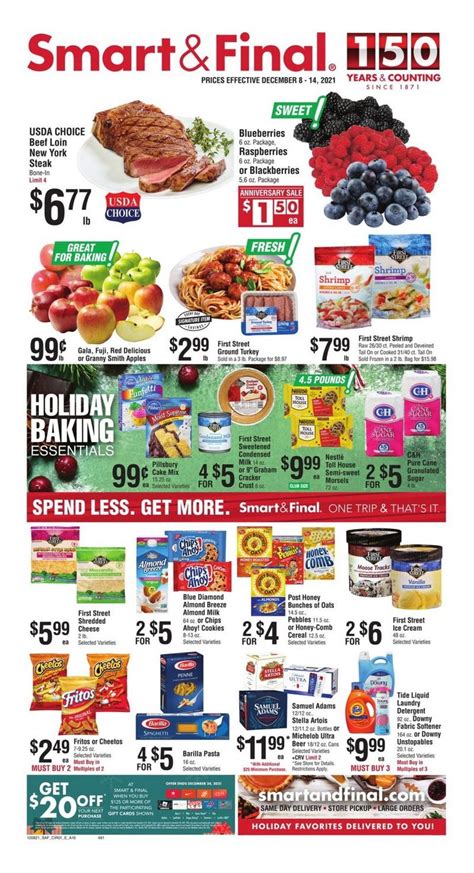 Smart & Final Weekly Ad Dec 08 – Dec 14, 2021