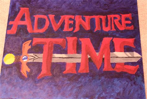 Adventure Time Logo fan art by ali1995627 on DeviantArt