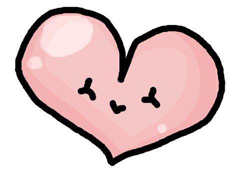 Heart Kavaii Love Clip art - kawaii png download - 900*675 - Free ...