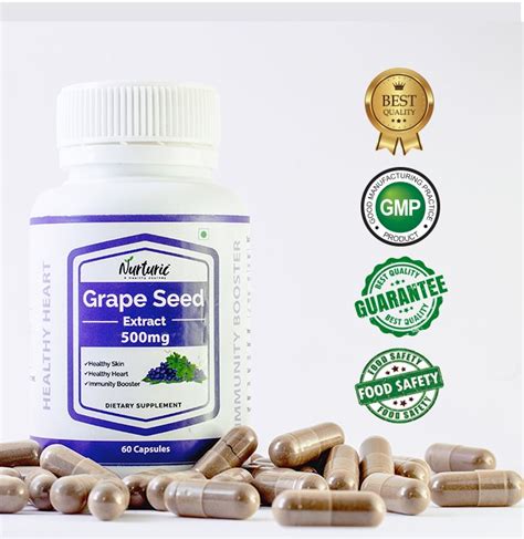 Buy Grape Seed Capsules Online - Detoxifies Liver, Improves Immunity