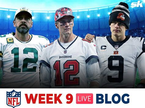 NFL Week 9: Live score updates, injury report, standings, scores, news and more