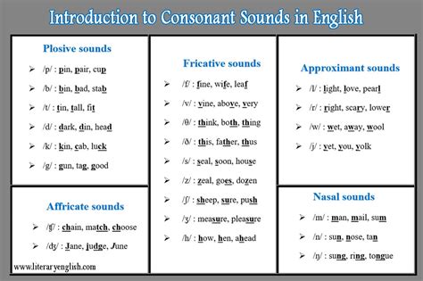 Introduction to Consonant Sounds | English Consonants - Literary English