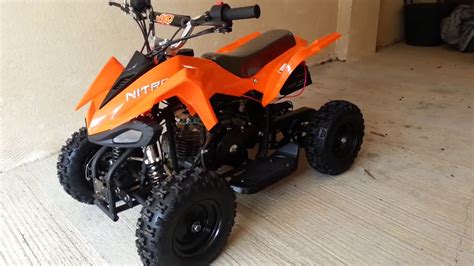 50cc 4 Stroke Mini Quad ATV OFF Road Quad - YouTube