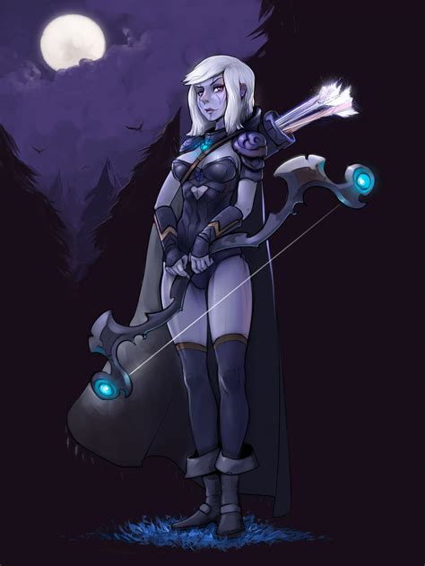 Drow Ranger teenager! by Rufflovin on DeviantArt