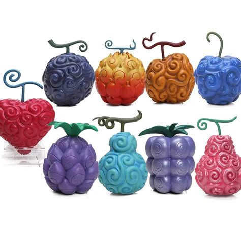 Buy One Piece - 9 Powerful Devil Fruits Figures (12-18cm) - Action & Toy Figures