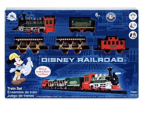 Disney Parks Railroad Train Set by Lionel - 36 pieces set - Walmart.com