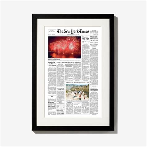 New York Times Front Page Reprints – The New York Times Store