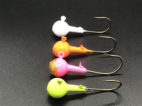 1/4 Ounce Walleye Jigs 5 pack | Violent Strike Lures