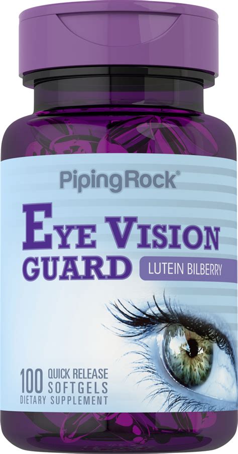 Lutein Eyes | Lutein & Bilberry Supplements | Eye Health | Piping Rock Health Products