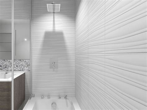 Oxo Blanco | Textured tiles bathroom, White bathroom tiles, Luxury bathroom tiles