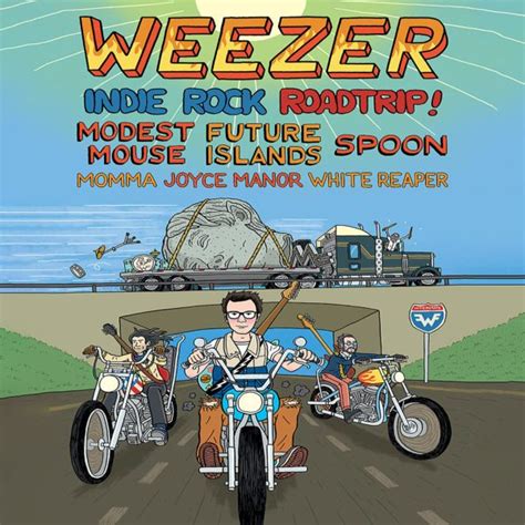 Weezer Announces Summer Tour Dates Featuring Spoon, Modest Mouse, White Reaper and Mre - mxdwn Music