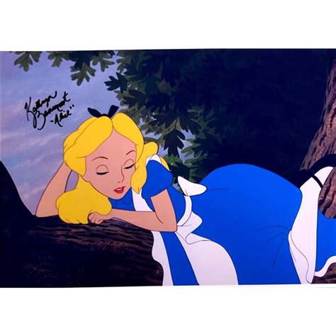 Kathryn Beaumont Autograph Signed Alice in Wonderland Photo