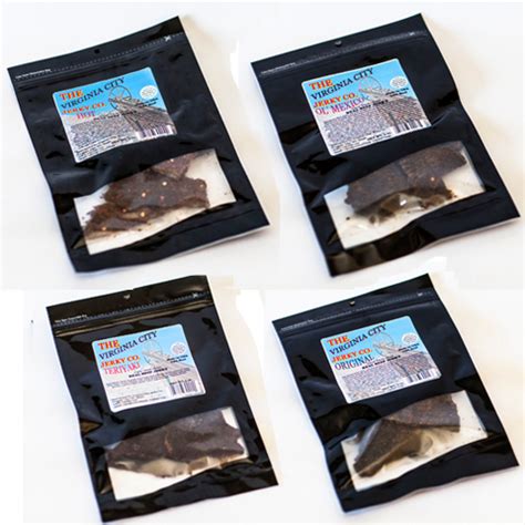 4 Bag Jerky Sampler Pack — Virginia City Jerky Co