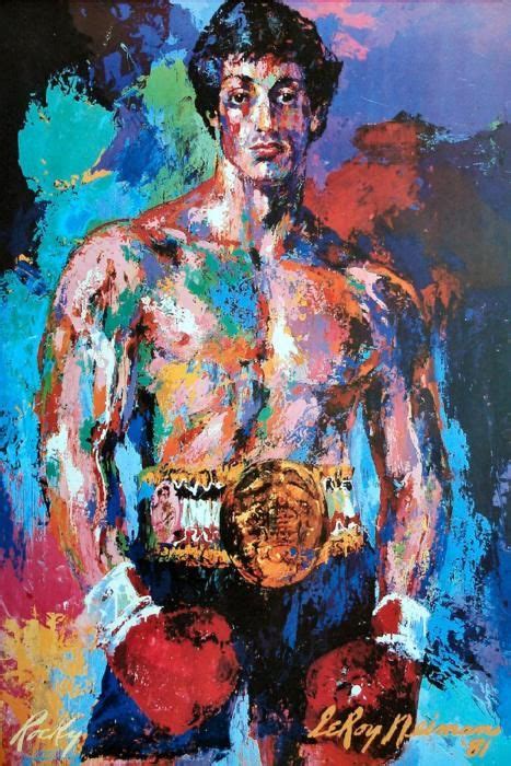 16 best images about LeRoy Neiman Paintings on Pinterest | Willie mays, Poster and Rocky balboa