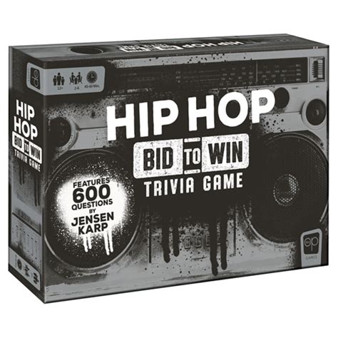 Trivia: Hip Hop | Board Games | Zatu Games UK