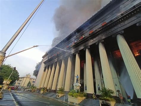 Senate leaders look for money to rebuild gutted Manila Central Post Office | Philstar.com