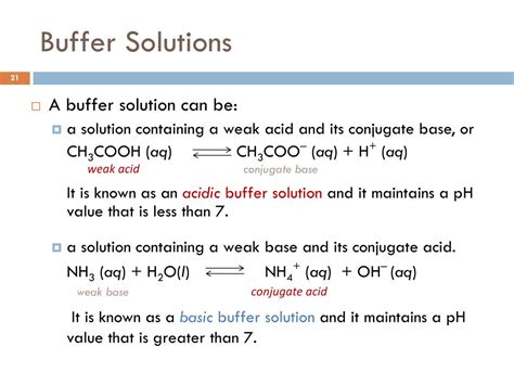 PPT - Weak acids and bases Salt of weak acid and bases buffer Lecture 9 9 Feb 2011 PowerPoint ...