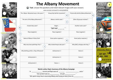 The Albany Movement | Teaching Resources