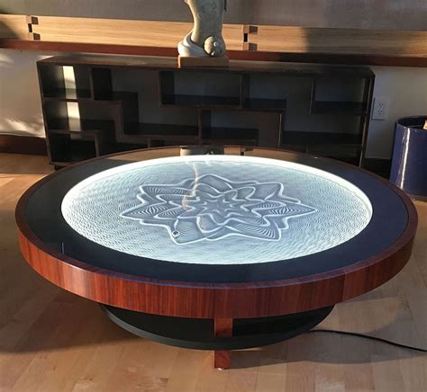 New Kinetic Art Tables Draw Hypnotic Designs in Sand