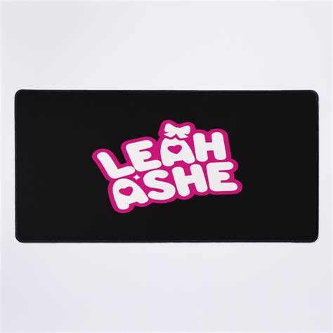 Leah Ashe Merch Mouse Pad | CoryxKenshin Store