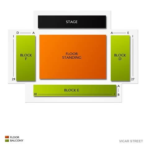 Vicar Street Seating Chart | Vivid Seats