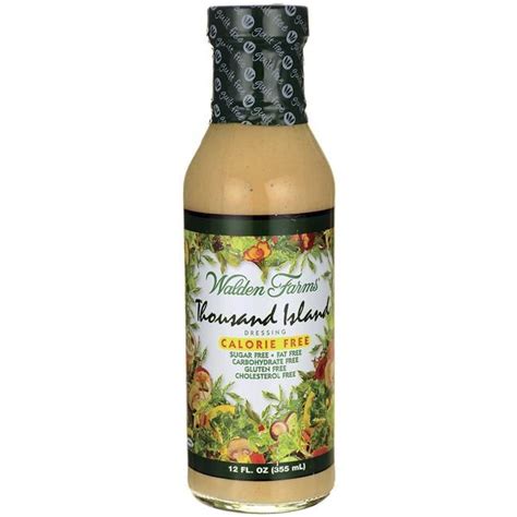 Walden Farms Calorie Free Dressing - Thousand Island | 12 fl oz Bottles | Walden farms, Chipotle ...