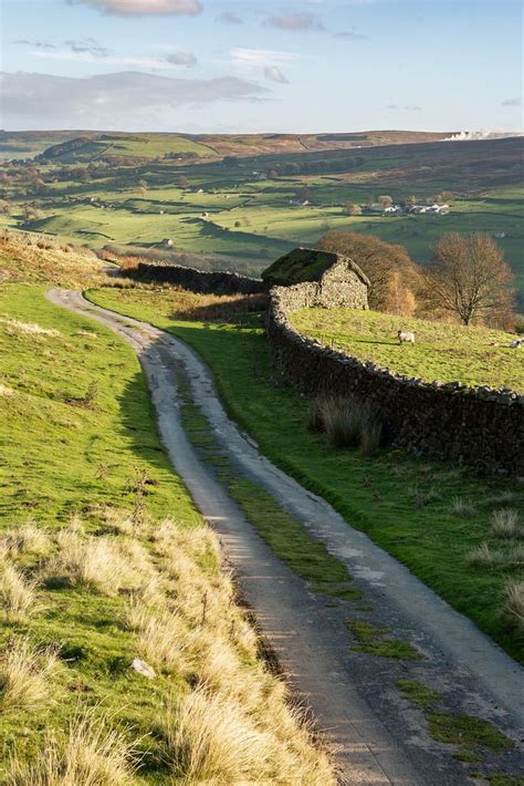 Into Swaledale - Yorkshire Dales, England by matrobinsonphoto | Ireland landscape, Yorkshire ...