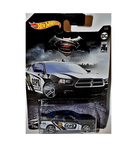 Hot Wheels - Batman - Gotham City PD Dodge Charger Police Pursuit Car - Global Diecast Direct