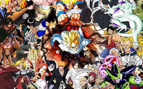 Anime Collection Of Characters , All Anime Together HD wallpaper | Pxfuel