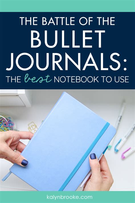 The Best Bullet Journal Notebook You'll Ever Use (Not the One You Think!)