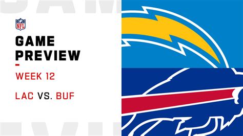 Los Angeles Chargers vs. Buffalo Bills preview | Week 12