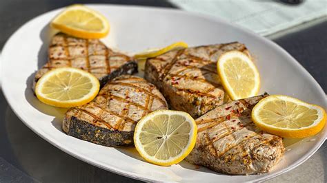 Grilled Swordfish with Mediterranean Marinade – Stew Leonards