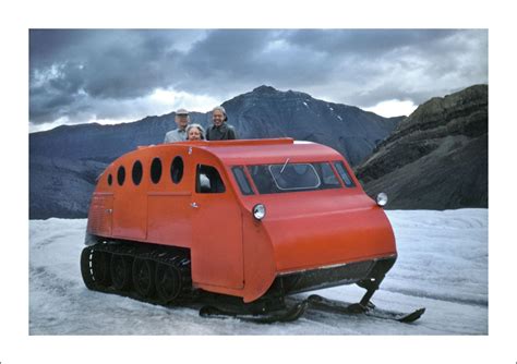 Bombardier Snowmobile - 1952 : r/AccidentalWesAnderson