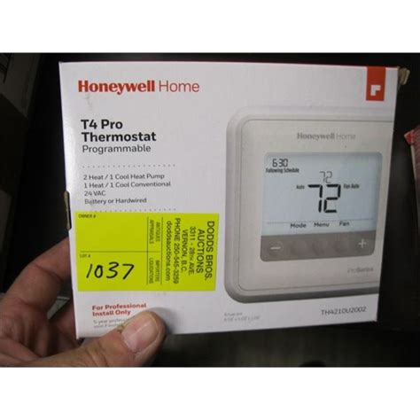 HONEYWELL T4 PRO THERMOSTAT