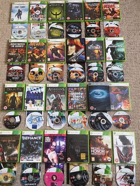 Bundle of Xbox 360 Games including some Rare - Limited Edition - Steel ...