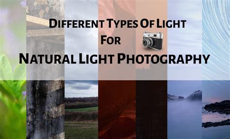 11 Types of Natural Light in Photography - PhotographyAxis