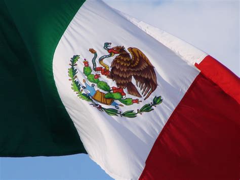 Mexican flag 2 (closeup) Free Photo Download | FreeImages