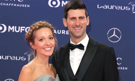 Novak Djokovic Jelena : Novak Djokovic and wife Jelena Ristic wrap up with baby ... : Novak ...