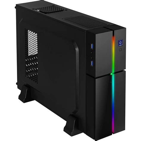 Aerocool Mini Micro ATX Compact Computer Case - Black | Falcon Computers