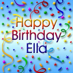 8 happy birthday ella - picture by superior17149170 - DrawingNow